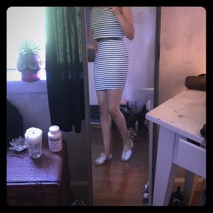 Striped party dress Size M